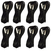 8x Soundlab XLR-Kabel (6m)